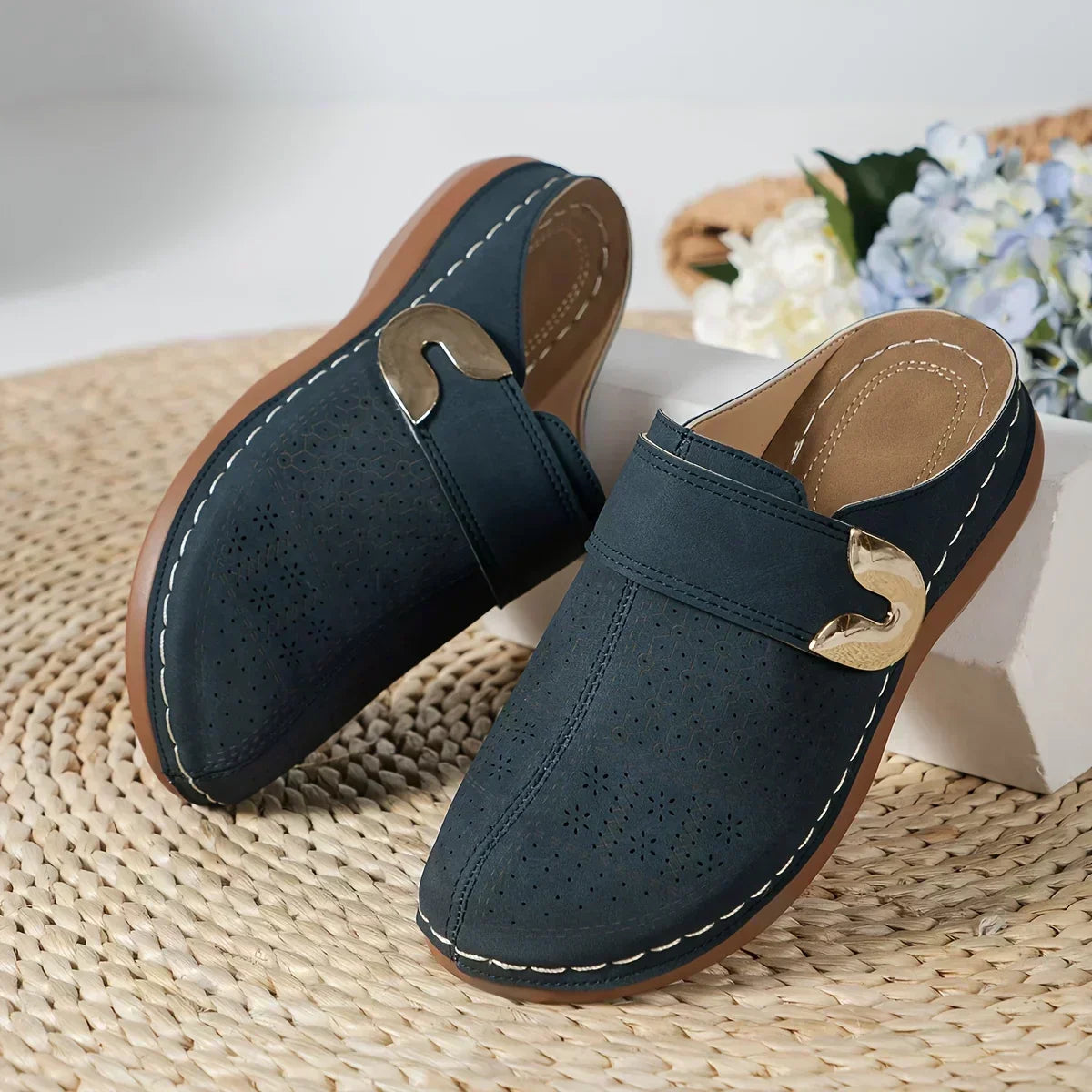 Sandales compensées "Karin" – Bon maintien