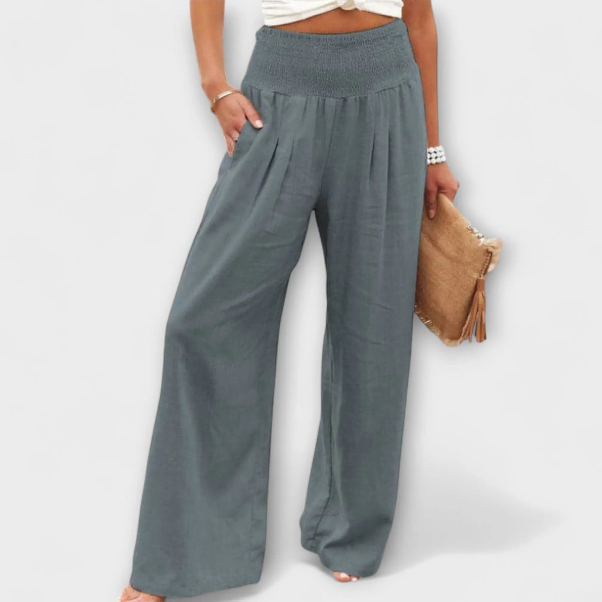 Losse Linnen Broek "Svenja"