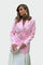 Blazer cintré – Rayure rose