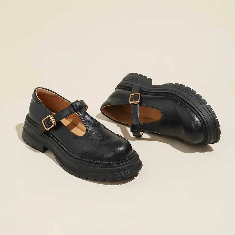Mary Janes – Chaussures élégantes en cuir