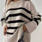 Pull "Ulrike" – Rayé Ample