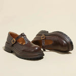 Mary Janes – Chaussures élégantes en cuir