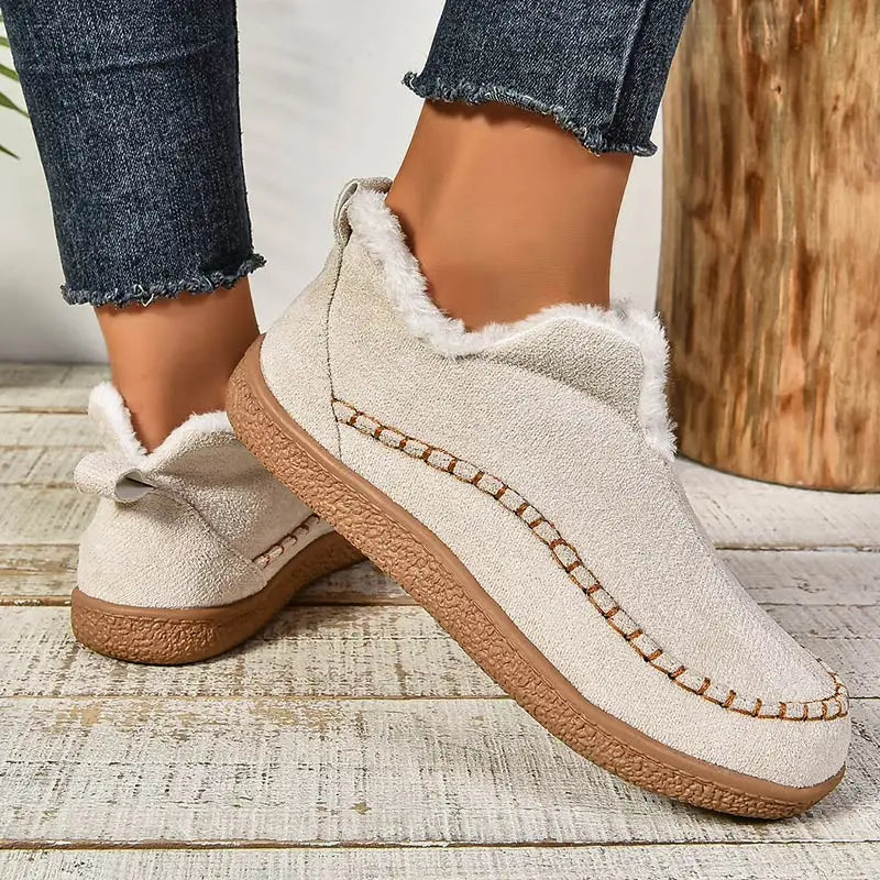 Orthopedische Pantoffels "Rosalie" – Imitatiebont
