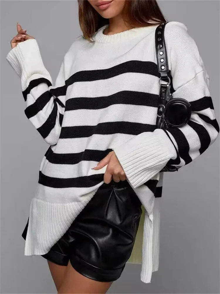 Pull "Ulrike" – Rayé Ample