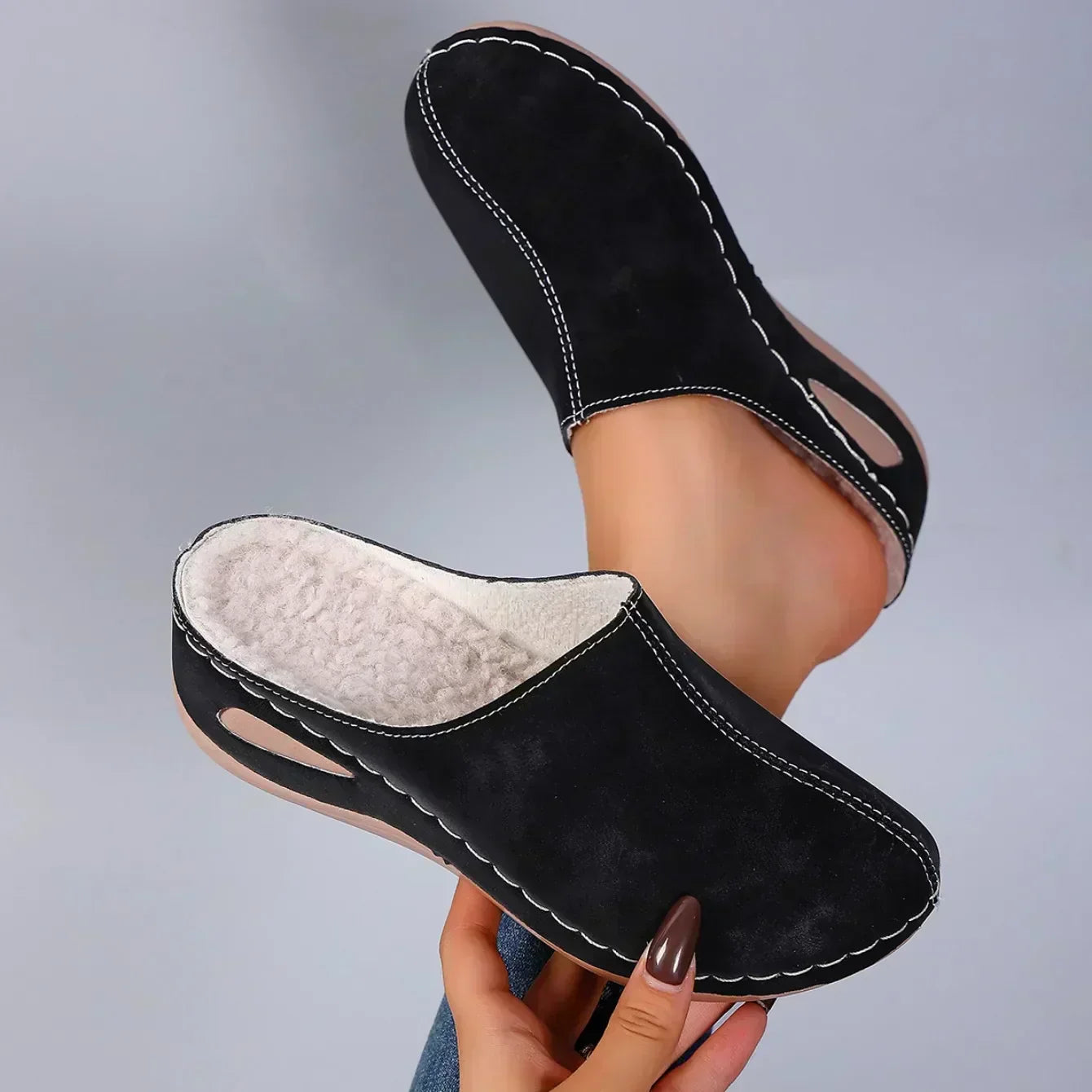 Pantoufles confort "Mare" – Bout fermé