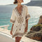 Strandkleed "Leni" – Goud & Wit