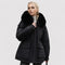 Manteau d'hiver "Elsa" – Capuche en fausse fourrure