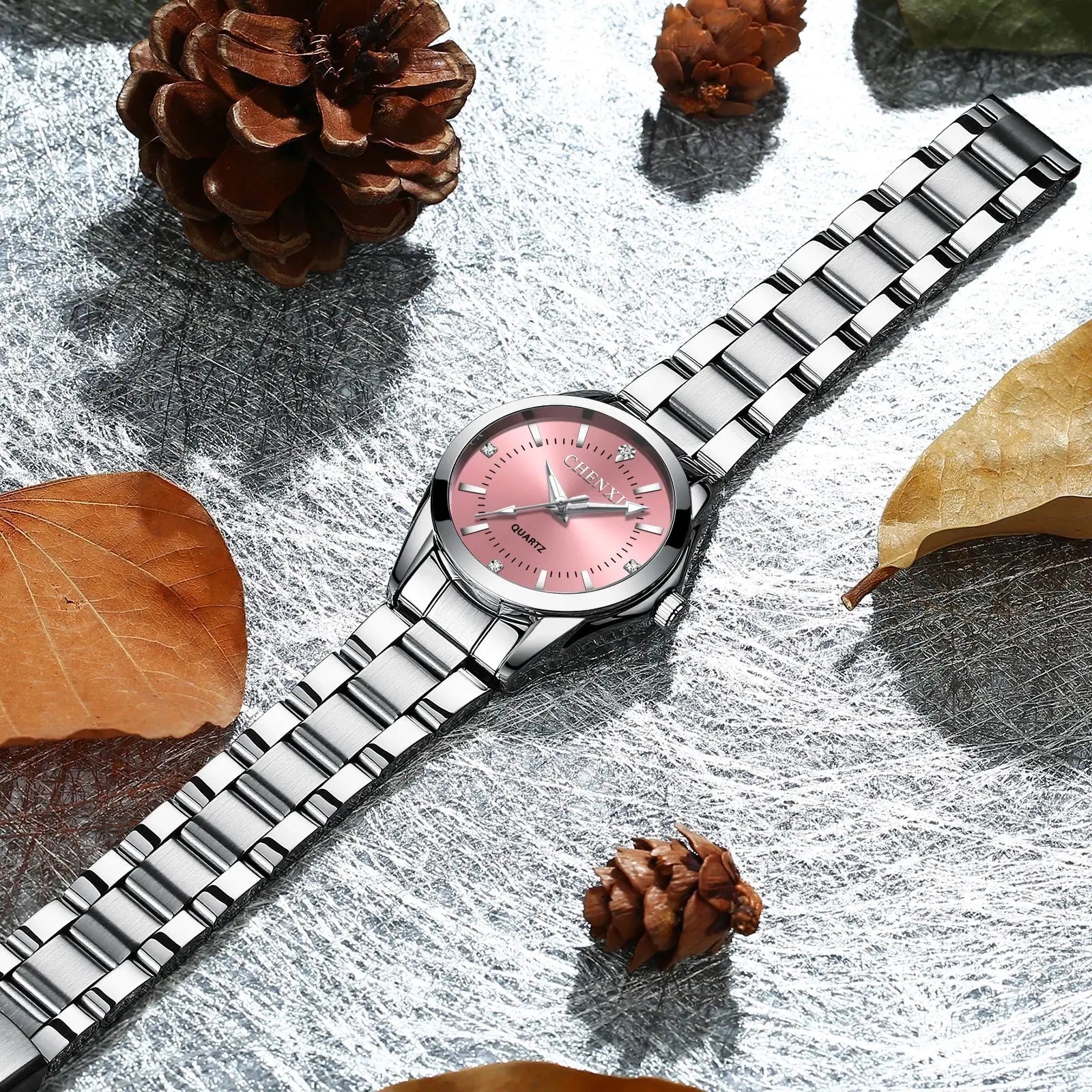 Horloge "Elegante" – Edelstaal