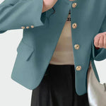 Blazer élégant – Boutons dorés