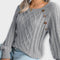 Pull "Leni" – Maille à Boutons