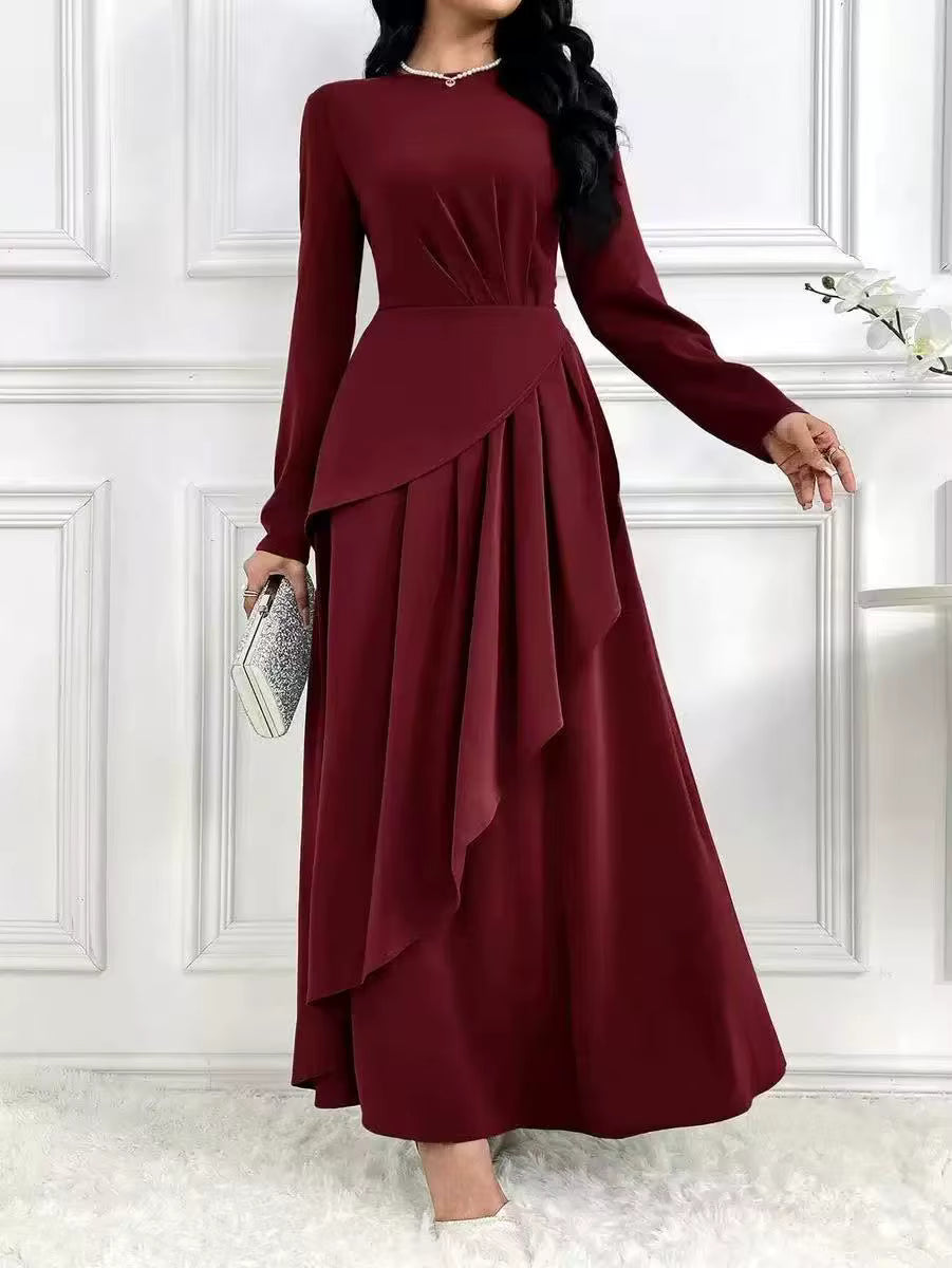 Robe Longue Asymétrique "Barbara"
