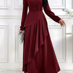 Robe Longue Asymétrique "Barbara"