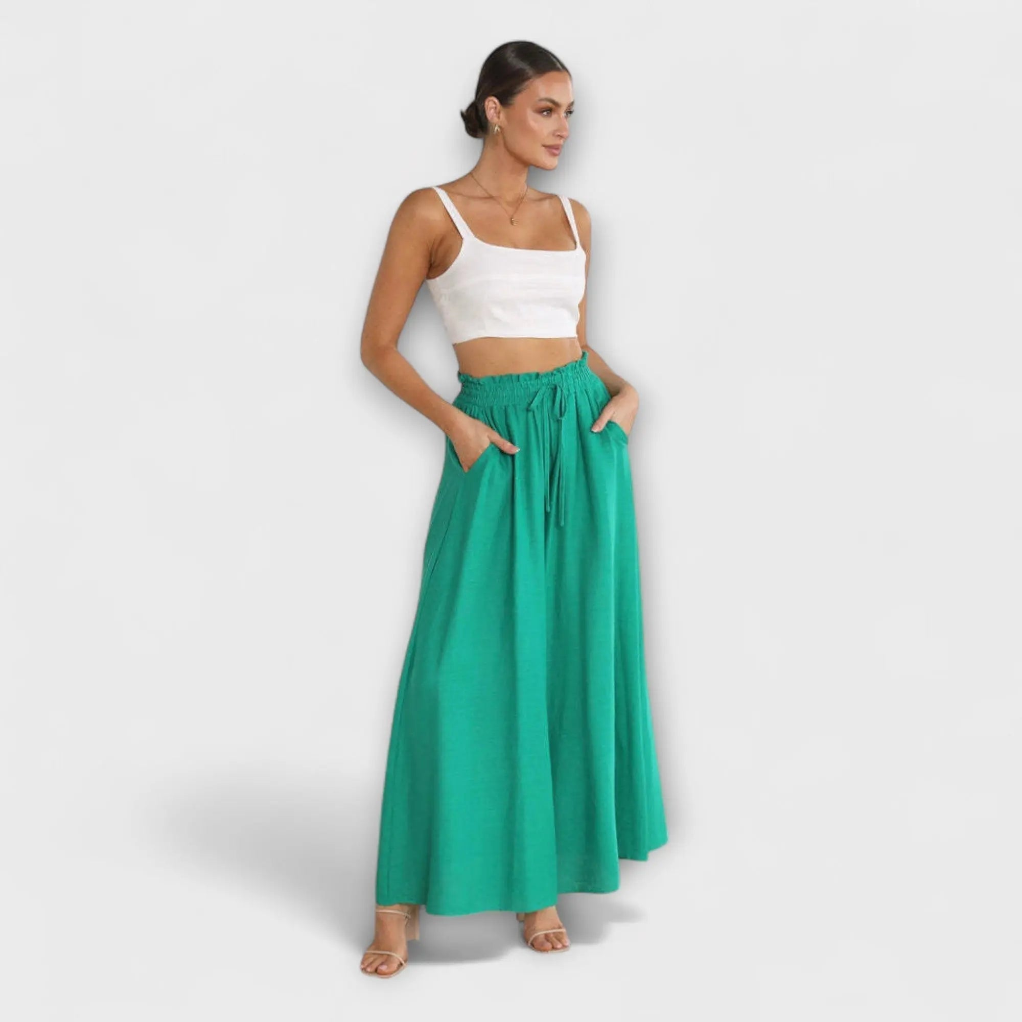 Losse Broek "Lea" – Hoge Taille