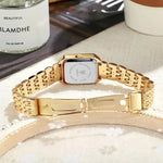 Horloge "Glam Square" – Vierkante Wijzerplaat