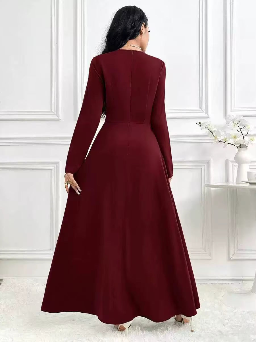 Robe Longue Asymétrique "Barbara"