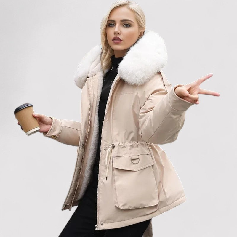 Wintermantel "Elsa" – Kap met Imitatiebont