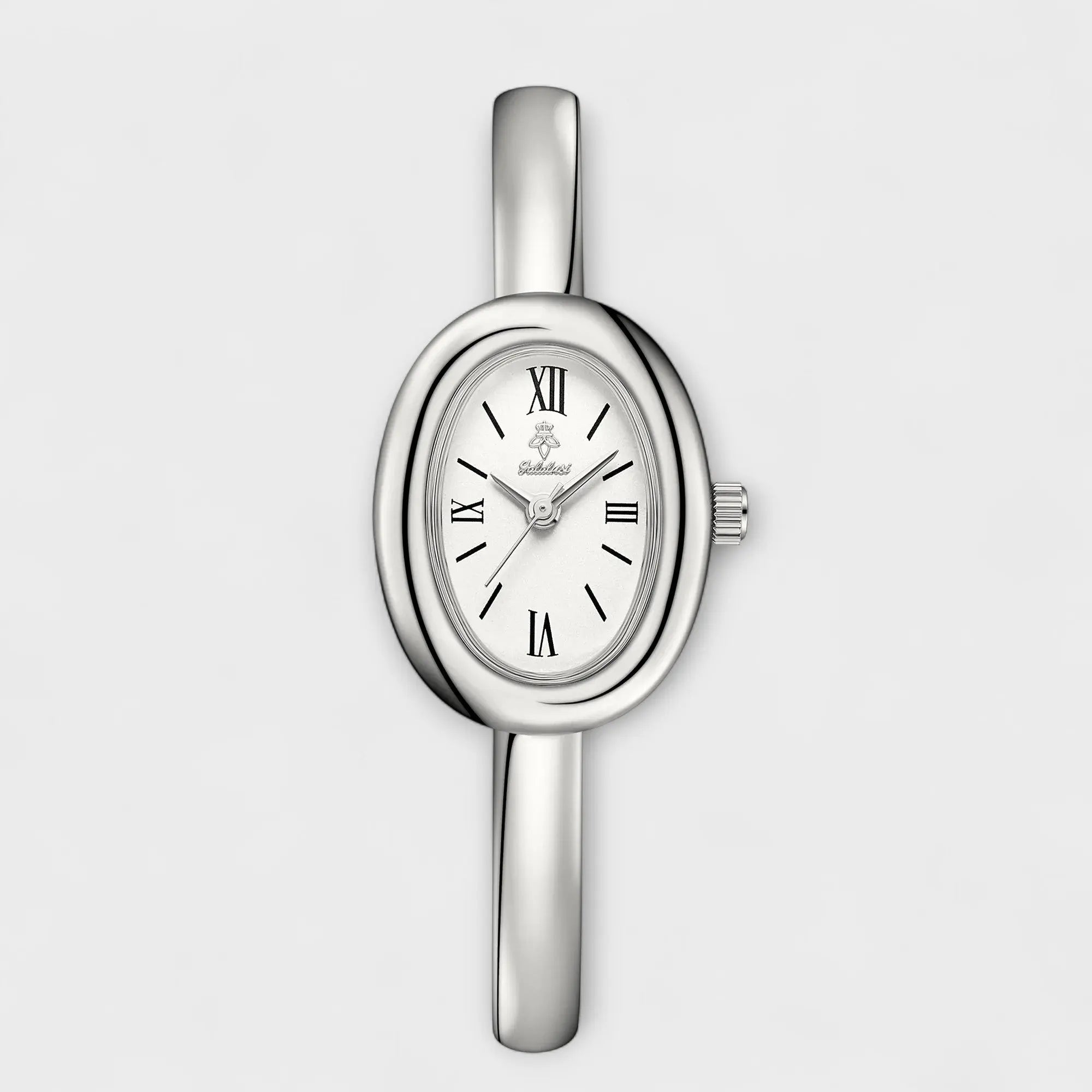Horloge "Classic Luxeur" – Goud & Zilver