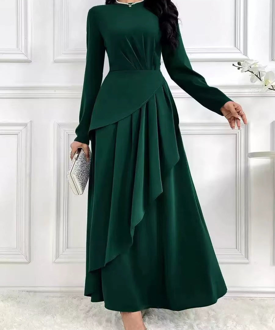 Robe Longue Asymétrique "Barbara"