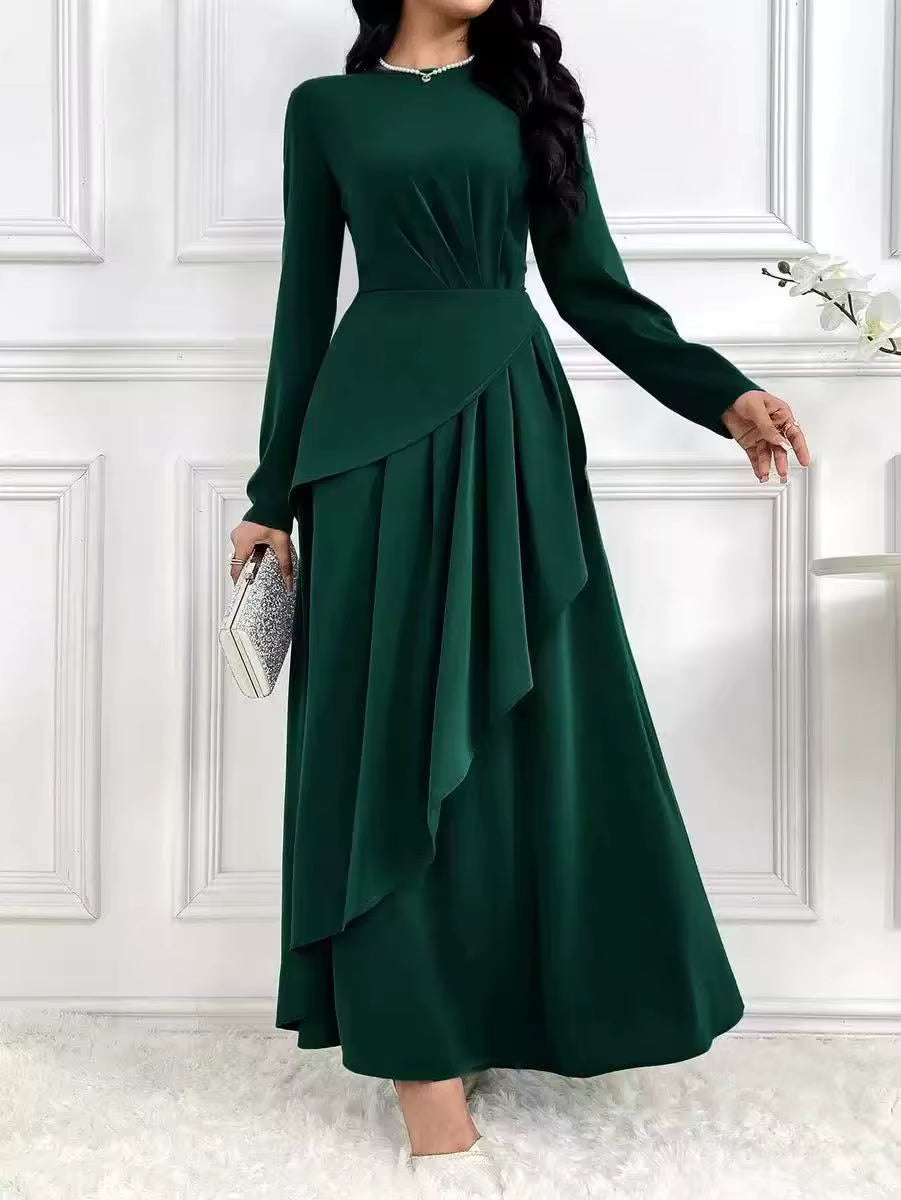 Robe Longue Asymétrique "Barbara"