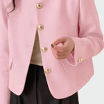 Blazer élégant – Boutons dorés