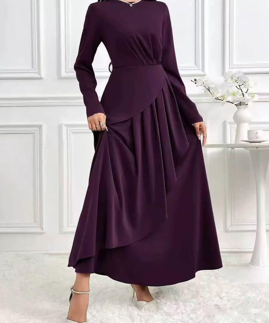 Robe Longue Asymétrique "Barbara"