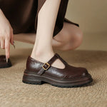 Mary Janes – Chaussures élégantes en cuir