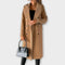 Manteau en laine "Christa" – Style trench à ceinture