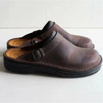 Slip-on "Merle" – Look cuir décontracté