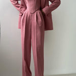 Ensemble trois pièces "Elegance" – Blazer, blouse & pantalon