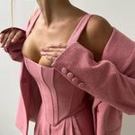 Ensemble trois pièces "Elegance" – Blazer, blouse & pantalon