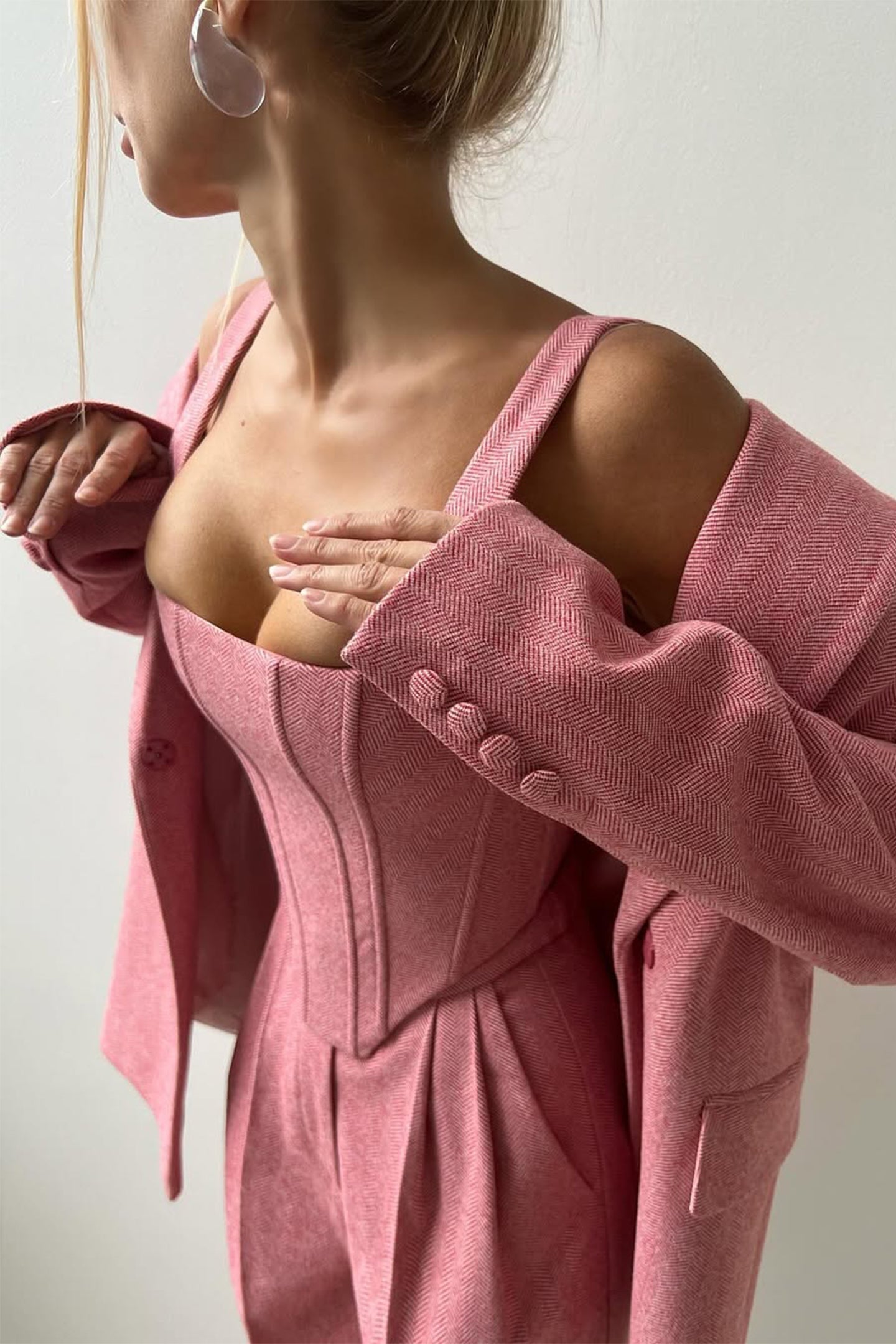 Ensemble trois pièces "Elegance" – Blazer, blouse & pantalon