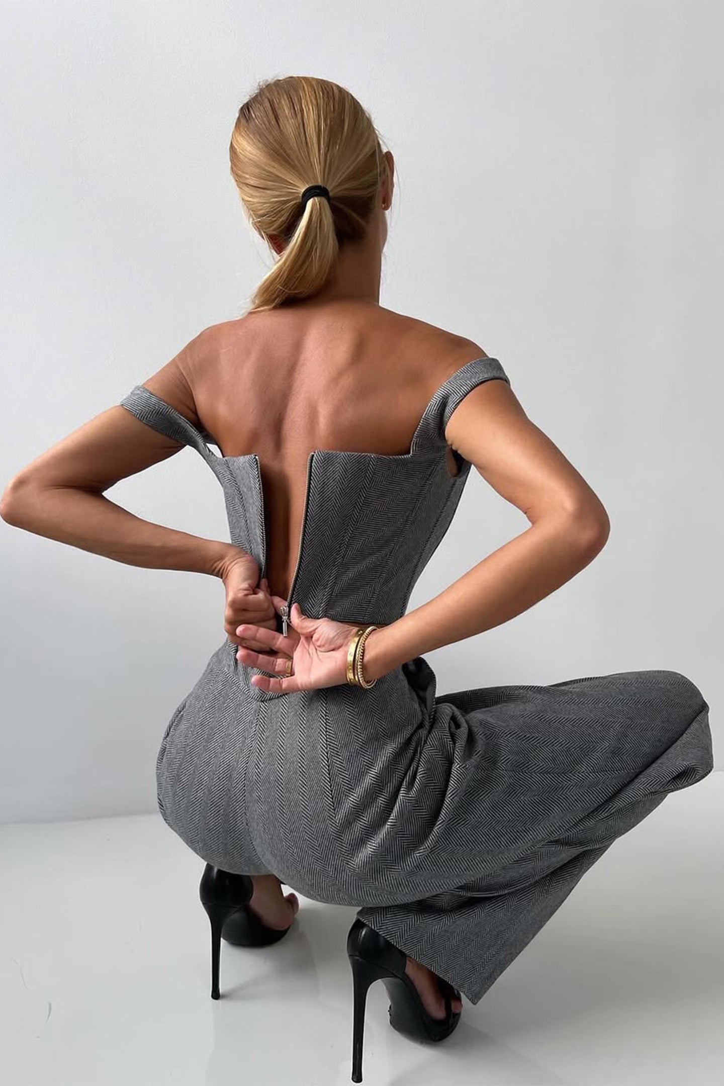 Ensemble trois pièces "Elegance" – Blazer, blouse & pantalon