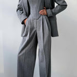 Ensemble trois pièces "Elegance" – Blazer, blouse & pantalon