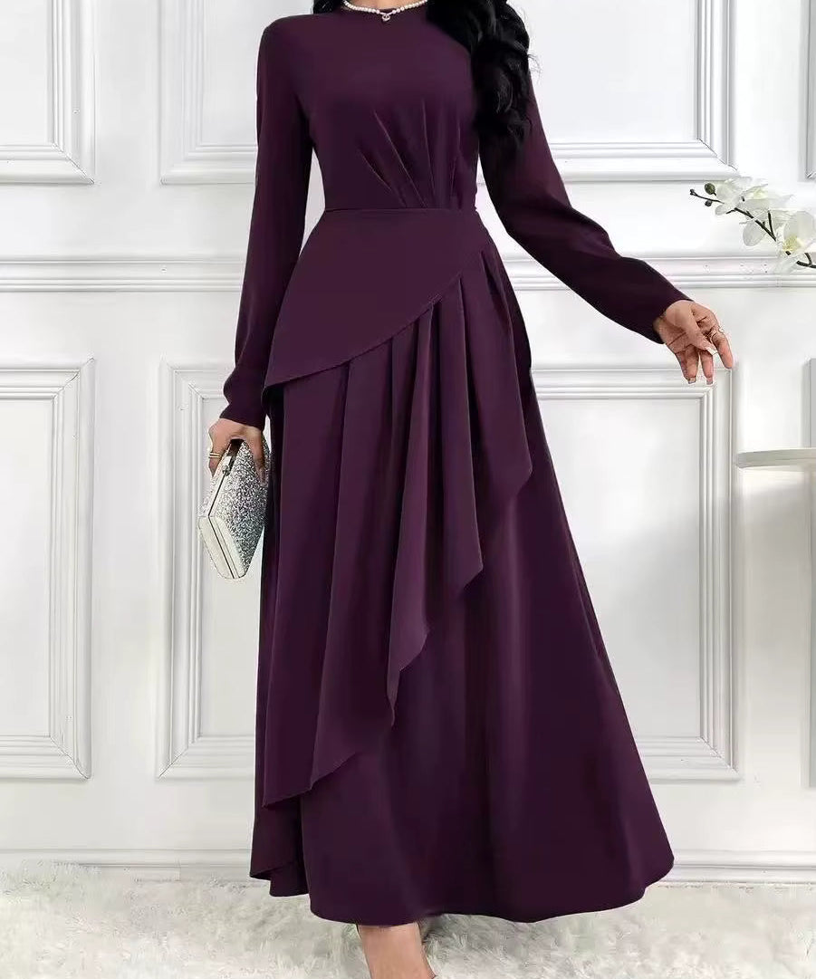 Robe Longue Asymétrique "Barbara"