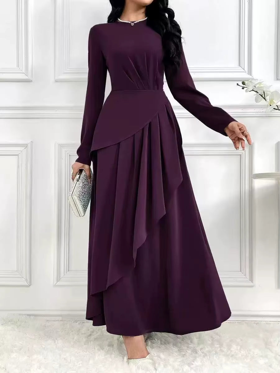 Robe Longue Asymétrique "Barbara"