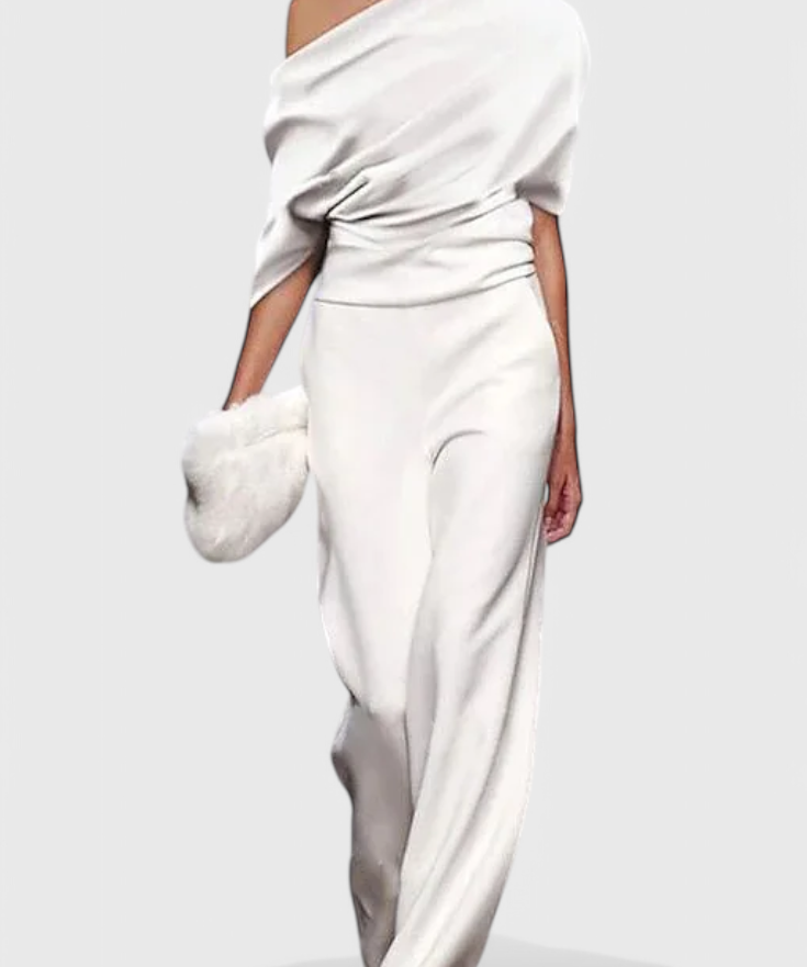 Jumpsuit "Emma" – Wijde Pijpen voor Elke Dag