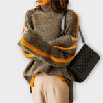 Trui "Brigitte" – Vintage Hoge Kraag