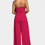 Jumpsuit "Katrin" – Spaghettibandjes & Zijsplit