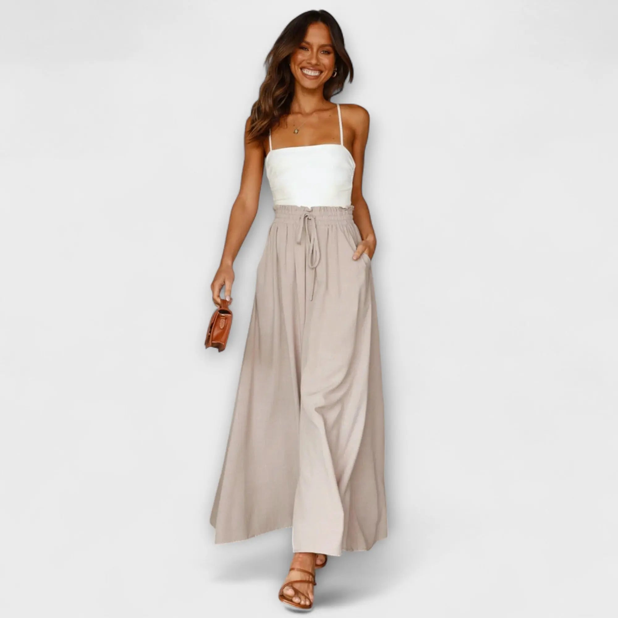 Losse Broek "Lea" – Hoge Taille