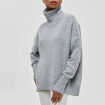 Trui "Irene" – Comfortabel met Hoge Kraag