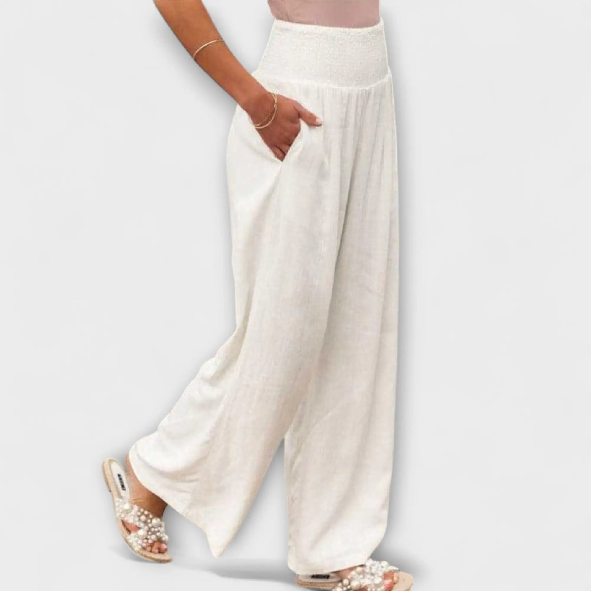 Losse Linnen Broek "Svenja"