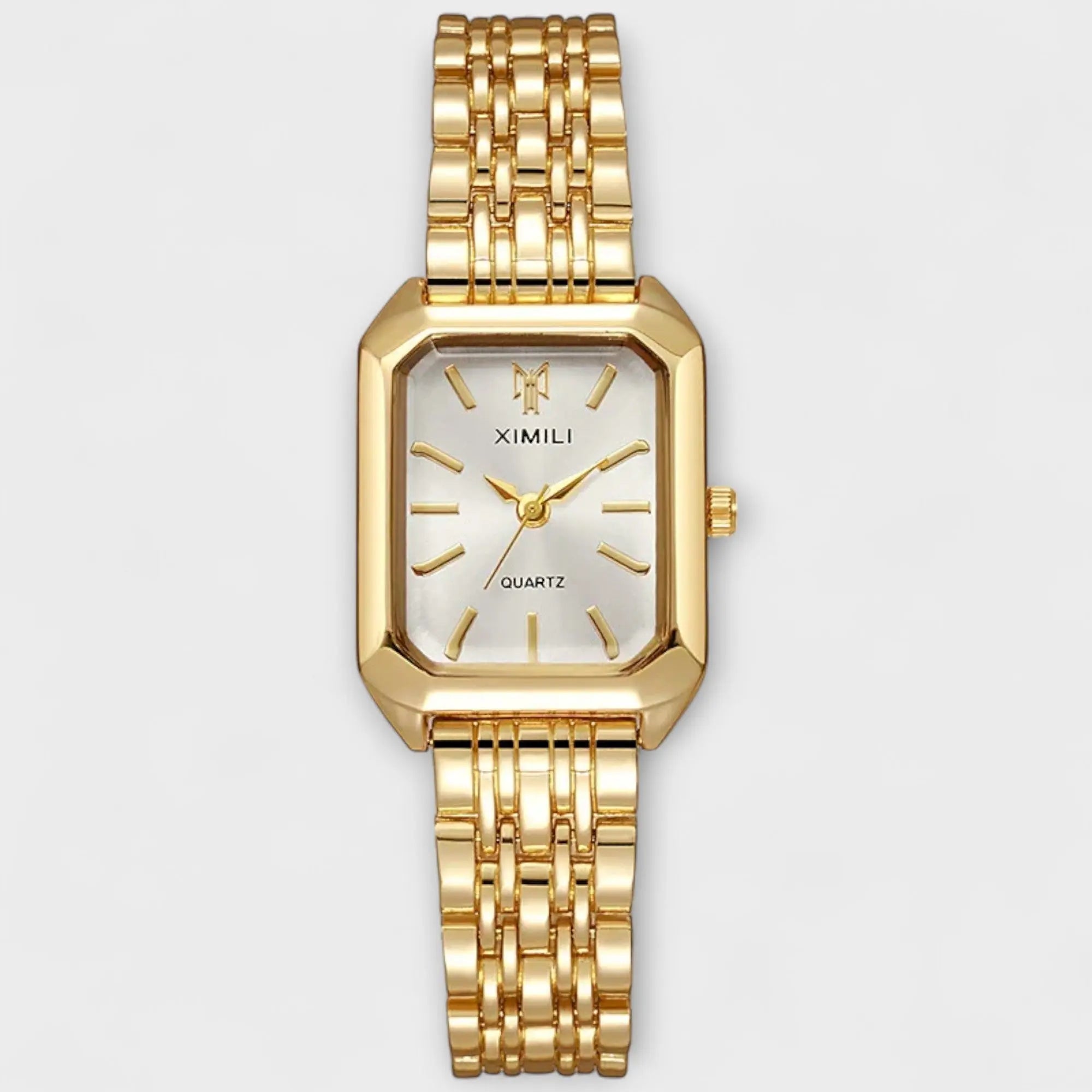 Horloge "Glam Square" – Vierkante Wijzerplaat