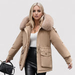 Wintermantel "Elsa" – Kap met Imitatiebont