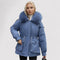 Manteau d'hiver "Elsa" – Capuche en fausse fourrure