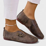 Mocassins confort "Regina" – Daim doux