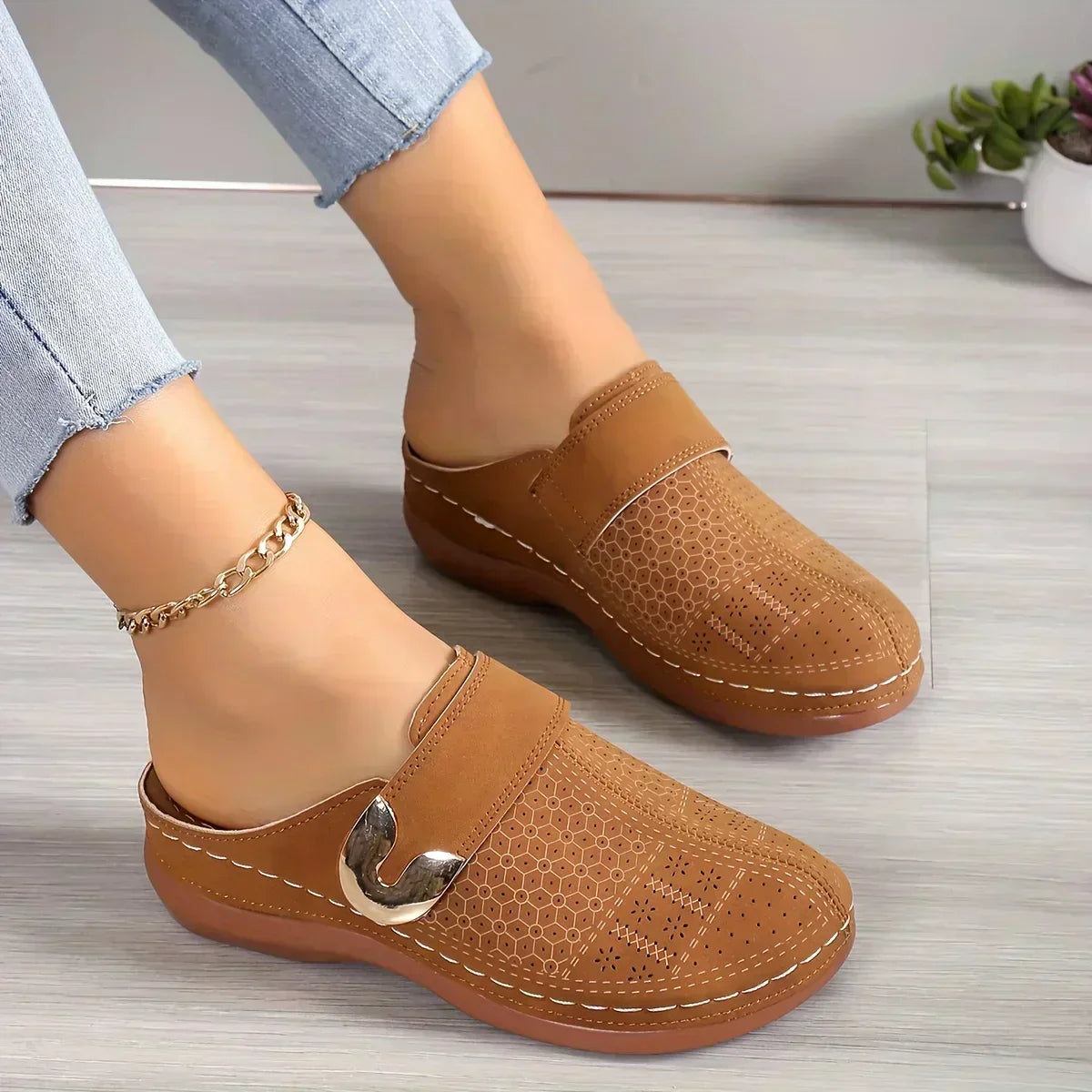 Sleehaksandalen "Karin" – Ondersteunend