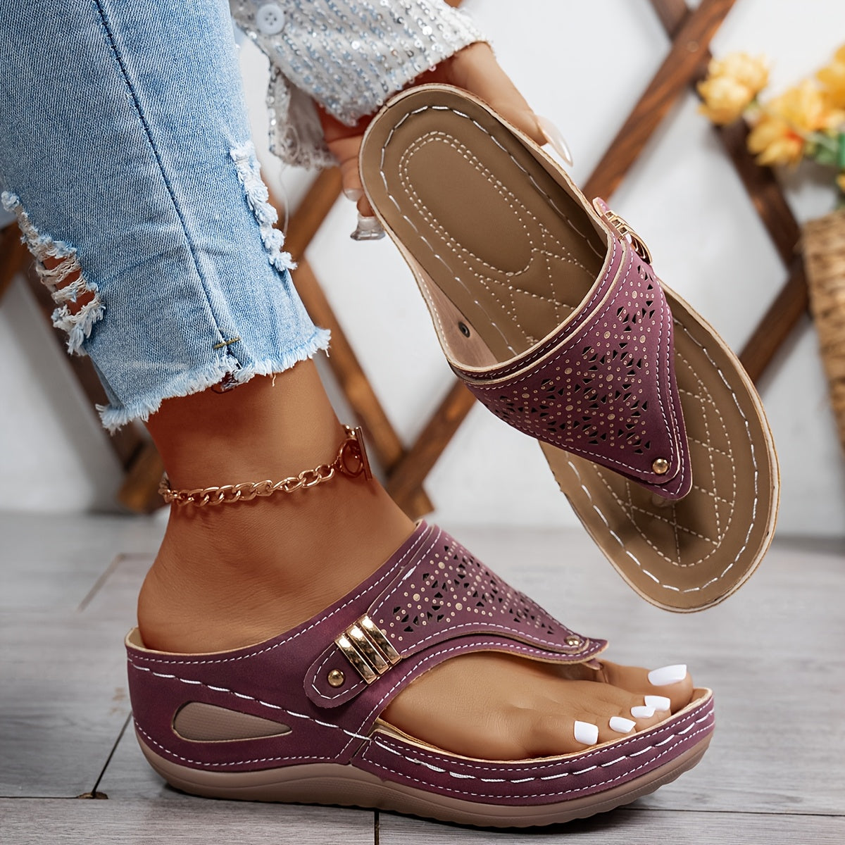 Orthopedische Sandalen "Luise" – Zomercomfort