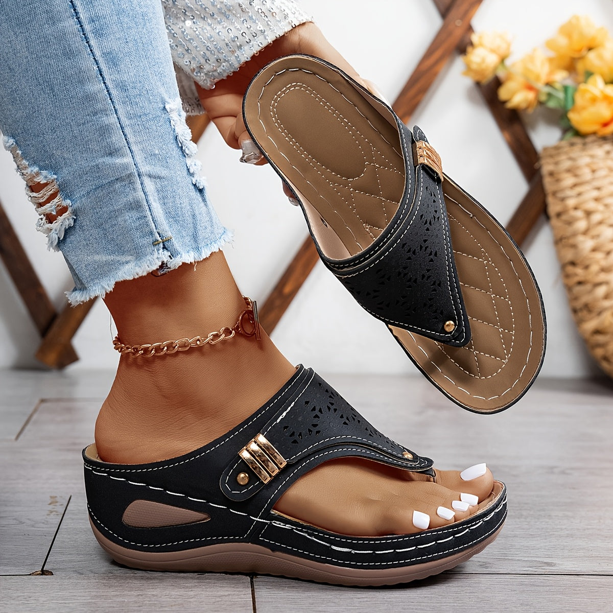 Orthopedische Sandalen "Luise" – Zomercomfort