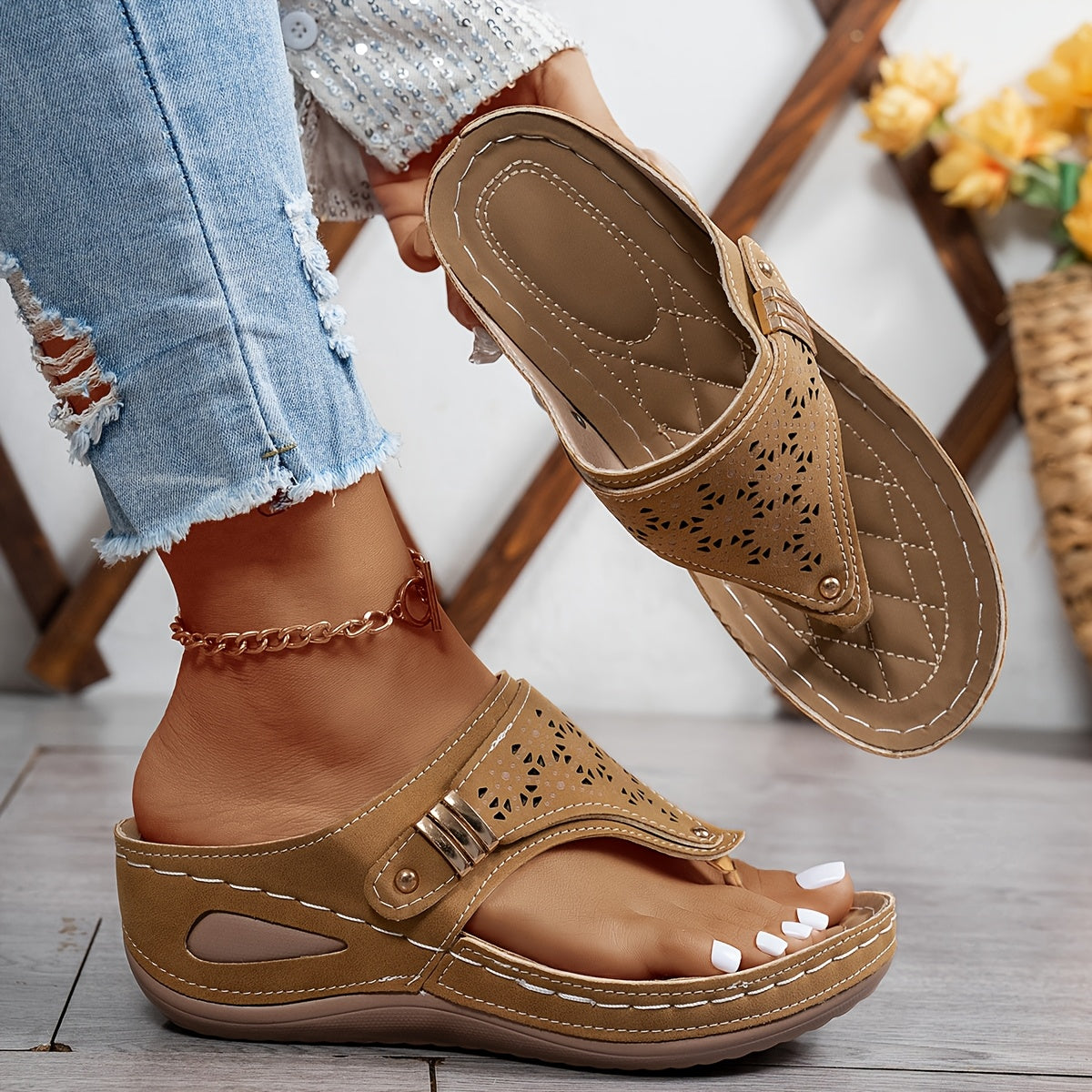 Orthopedische Sandalen "Luise" – Zomercomfort