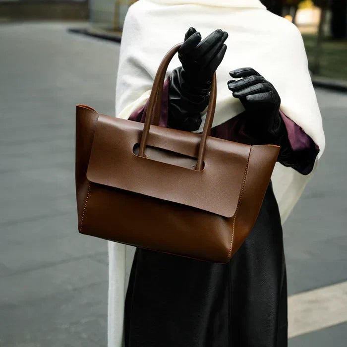 Shopper "Monika" – Retro Vegan Leer